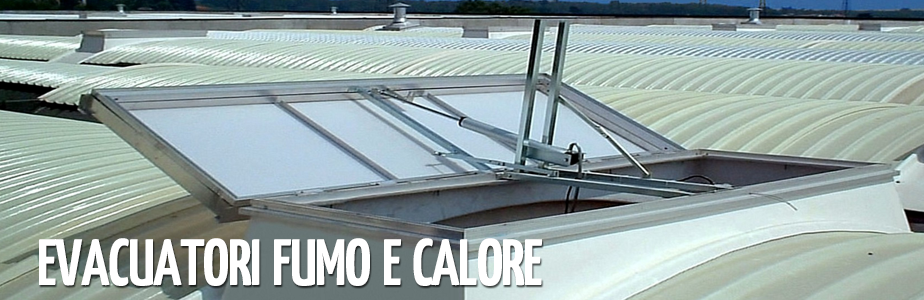 EFC - sistemi di apertura evacuatori di Fumo e Calore | Proimpianti
